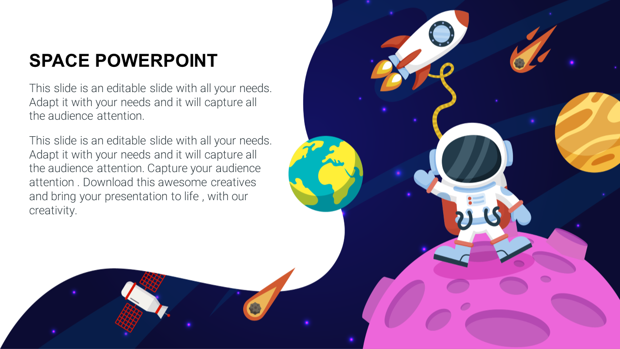 powerpoint presentation about space